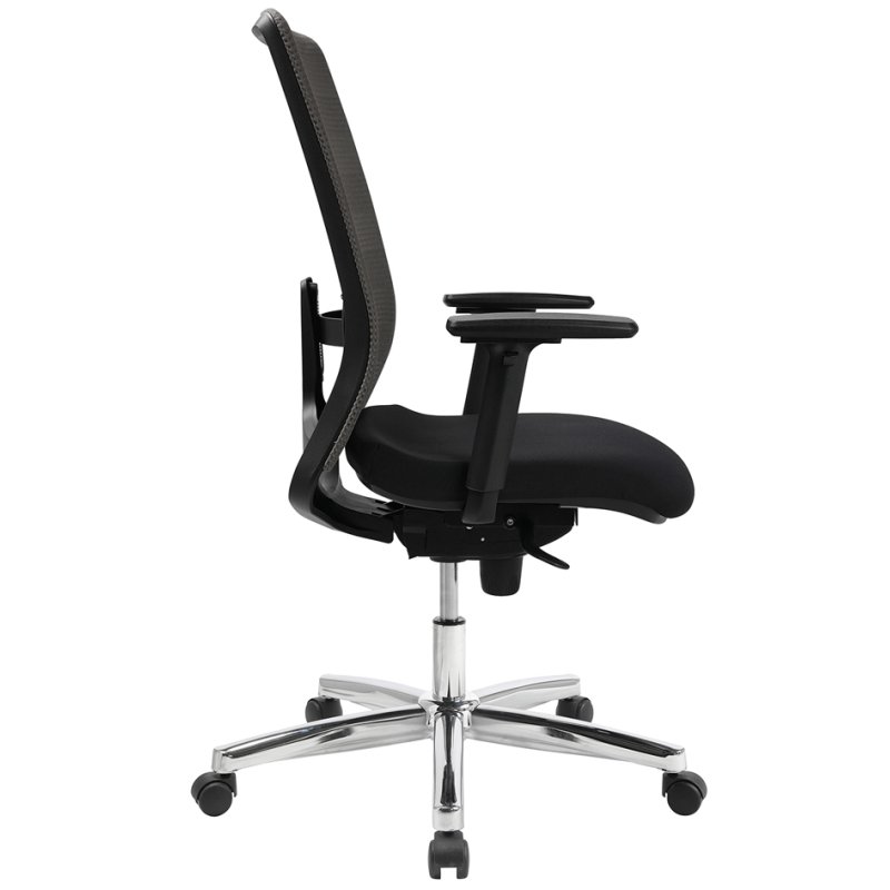 Topstar Airpoint II bureaustoel, zwart/grijs, netbekleding, lendenwirvelsteuning